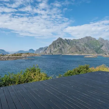 Henningsvaer, Lofoten With Fantastic View