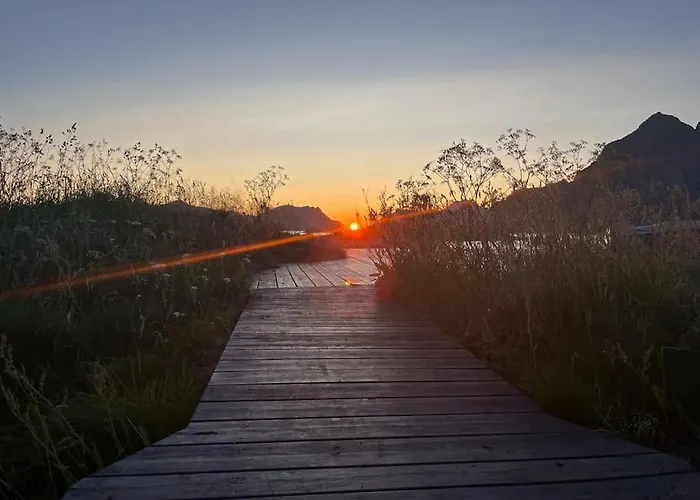 펜션 Henningsvaer, Lofoten With Fantastic View