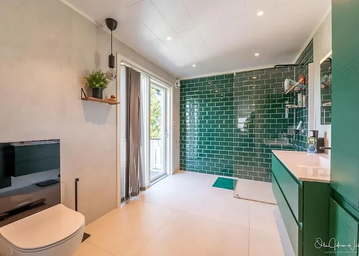 Henningsvaer, Lofoten With Fantastic View